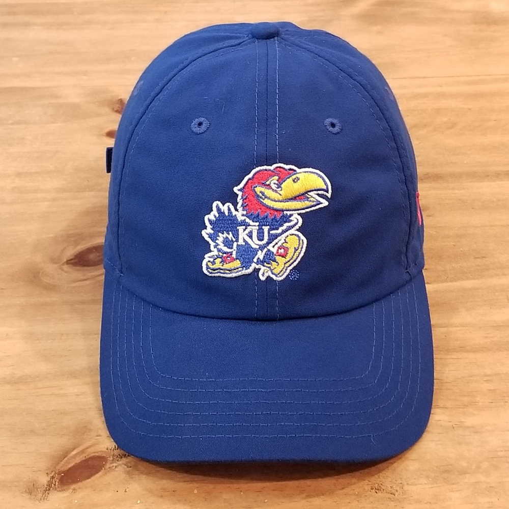 Kansas Jayhawks Hat New Era Strap Back Casual Cotton Dad College One Size